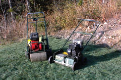 Renothin and Aerator For Lawn Renovations